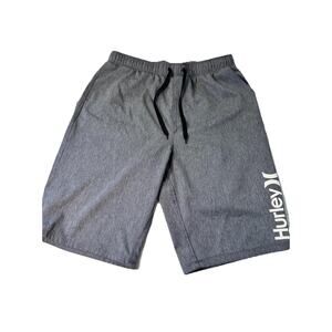 Hurley Youth Hybrid Short Size 18/20 Size S Men Charcoal Grey New (no Tag)